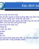 Bài giảng mô hình hóa môi trường - ( Bùi Đức Long ) chương 2