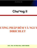 Bài giảng Chương II: Các phương pháp đếm và nguyên lý Dirichlet (Phần 1) - GVC ThS. Võ Minh Đức