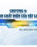 Bài giảng vật liệu (GV Nguyễn Văn Dũng) - Chương 4: Tính chất điện của vật liệu