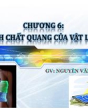 Bài giảng vật liệu (GV Nguyễn Văn Dũng) - Chương 6: Tính chất quang của vật liệu