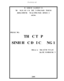 BÀI GIẢNG THỰC TẬP SINH HỌC ĐẠI CƯƠNG 1 - BÀI SỐ 1