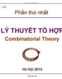 Bài giảng Lý thuyết tổ hợp: Phần 1