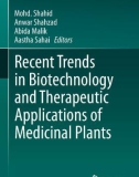 Ebook Recent trends in biotechnology and therapeutic applications of medicinal plants