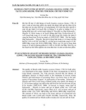 Đánh giá chất lượng sò huyết anadara granosa (linne, 1758) tại xã Long Khánh, tỉnh Trà Vinh bằng chỉ thị vi sinh vật