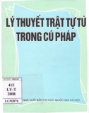 Cú pháp và lý thuyết trật tự từ (In lần thứ 2): Phần 1