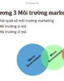 Chương 3: Môi trường marketing