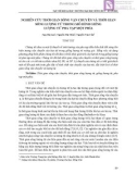 Nghiên cứu thời gian sống vận chuyển và thời gian sống lượng tử trong mô hình giếng lượng tử pha tạp một phía