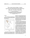 Ứng dụng mạng nơrol trong dự báo độ lớn (magnitude) động đất khu vực Tây Bắc Việt Nam