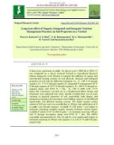 Long term effect of organic, integrated and inorganic nutrient management practises on soil properties in a Vertisol