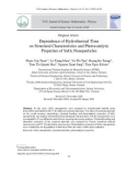 Dependence of hydrothermal time on structural characteristics and photocatalytic properties of SnO2 nanoparticles