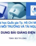 Bài giảng Mô hình, mô hình hóa và mô hình hóa các quá trình môi trường