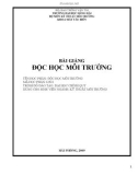 Bài giảng Độc học môi trường - ĐH Hàng hải