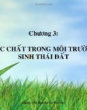 Bài giảng Độc học môi trường: Chương 3 - ThS. Nguyễn Thị Thu Hiền