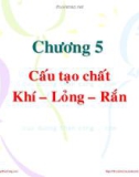 Bài giảng môn học Hóa đại cương: Chương 5 - Huỳnh Kỳ Phương Hạ