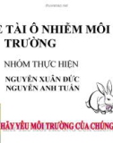 Đề tài Ô nhiễm môi trường