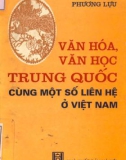 Nghiên cứu văn hóa và văn học Trung Quốc: Phần 1