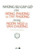 Ngôn ngữ và văn chương trong sự gặp gỡ của Đông phương và Tây phương: Phần 1