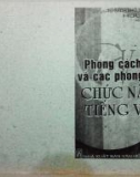 Phong cách học tiếng Việt: Phần 1