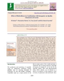 Effect of biofertilizers in combination with inorganics on quality characters of carrot