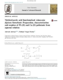 Nitrilotriacetic acid functionalized Adansonia digitata biosorbent: Preparation, characterization and sorption of Pb (II) and Cu (II) pollutants from aqueous solution