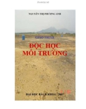 GIÁO TRÌNH ĐỘC HỌC MÔI TRƯỜNG - CHƯƠNG 1