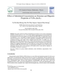 Effect of substituted concentration on structure and magnetic properties of Y3Fe5-xInxO12