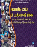 Nghiên cứu phê bình văn học dân tộc thiểu số Việt Nam thời kì hiện đại: Phần 1