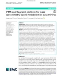 IP4M: An integrated platform for mass spectrometry‑based metabolomics data mining