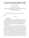 Lý thuyết lượng tử về hiệu ứng Hall trong dây lượng tử với hố thế hình chữ nhật cao vô hạn