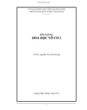 Bài giảng Hoá học vô cơ 2 - ĐH Phạm Văn Đồng