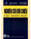 Phương pháp nghiên cứu đối chiếu các ngôn ngữ: Phần 1 - GS. Lê Quang Thiêm