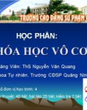 Bài giảng Hóa học vô cơ - Bài 2: Oxi