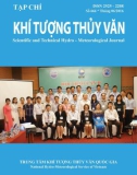 Tạp chí Khí tượng thủy văn: Số 666/2016