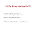 Nghệ thuật Vũ trụ trong một nguyên tử