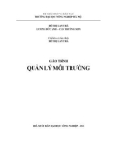 Giáo trình Quản lý môi trường: Phần 1 - Hồ Thị Lam Trà