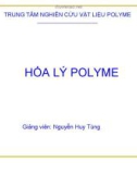 Đại cương Hóa Lý Polime