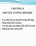 Bài giảng Vật lý đại cương 2: Chương 4 - TS. Phạm Thị Hải Miền