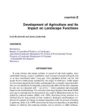 LANDSCAPE ECOLOGY in AGROECOSYSTEMS MANAGEMENT - CHAPTER 2