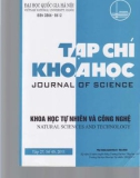 Tạp chí khoa học Tự nhiên và Công nghệ: Phân loại trượt lở đất đá và đánh giá nguy cơ trượt lở dọc tuyến đường Hồ Chí Minh đoạn qua địa phận Thừa Thiên Huế (Số 18)