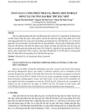 Tính toán lượng phát thải CO2 trong một số hoạt động tại trường Đại học Thủ Dầu Một