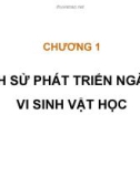 BÀI GIẢNG: VI SINH VẬT HỌC - CHƯƠNG 1