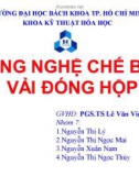 Bài giảng Công nghệ chế biến - Bài: Công nghệ chế biến vải đóng hộp