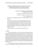 Nghiên cứu ảnh hƣởng của nồng độ dung dịch CO(NO3)2 đến hình thái, cấu trúc của vật liệu nano CO3O4 được tổng hợp bằng phương pháp khuôn mềm