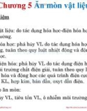 Bài giảng Vật liệu học: Chương 5 - TS. Nguyễn Văn Dũng