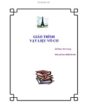 Giáo trình Vật liệu vô cơ - GS. Phạm Văn Tường