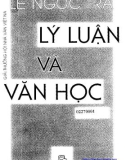 Nghiên cứu lý luận và văn học: Phần 1