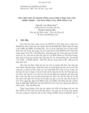 Dẫn liệu mới về thành phần loài chim ở khu bảo tồn thiên nhiên văn hóa Đồng Nai, tỉnh Đồng Nai