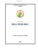 Giáo trình hóa sinh học - Chương 1