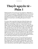 Thuyết nguyên tử Phần 1