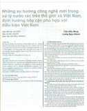 Những xu hướng công nghệ mới trong xử lý nước rác trên thế giới và Việt Nam, định hướng tiếp cận phù hợp với điều kiện Việt Nam